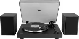 „Gramofonas Sencor STT 650SBA“ vinilo plokštelių grotuvas su „Bluetooth“ funkcija ir 2 garsiakalbiais (2x15W)