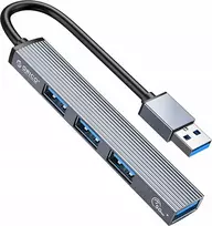 Orico Hub USB 5Gbps 1*USB-A 3.1, 3*USB-A 2.0, alum