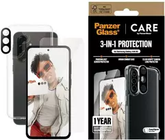 Panzer Glass Apsauginis rinkinys CARE by PanzerGlass Flagship 3in1 dėklas+apsauginis stiklas+kameros apsauga Samsung Galaxy A36 5G