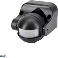 Bemko Paviršinis judesio daviklis, juodas, IP44, max 1200W, 180°, max 12m