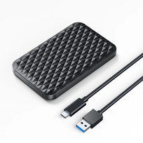 Kietasis diskas Orico 2520C3-V1 2.5' HDD/SSD USB-C 5Gb/s Disk Drive – juodos spalvos