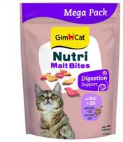 Gimborn GIMCAT NUTRI MALT BITES KISSES ATŠILDANTYS SKANULINIAI BUČINIAI 425 g /12