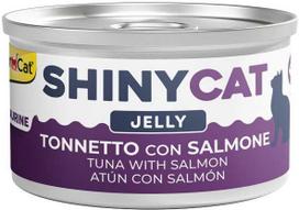 Konservēta barība kaķiem - Gimborn SHINYCAT Jelly Tuna With lašiša 70g