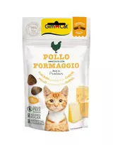 Gimborn Gimcat Crunchy Snacks Chicken & Cheese traškūs skanėstai višta/sūris 50g