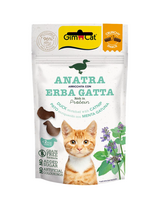 Gimborn Gimcat Crunchy Snacks Duck /Catnip traškūs skanėstai antis/katžolė 50g