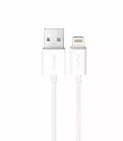 Puro TPE 12W USB-A – Lightning kabelis 3m – baltos spalvos