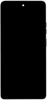 Dėklas Motorola G75 5G LCD Ekranas + Touch Unit + Front Cover Pilkas (Service Pack)