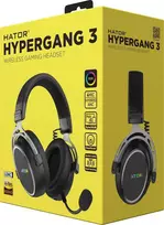 Ausinės Hator Hypergang 3 Belaidės ESH55 Hi-Res ANC juoda