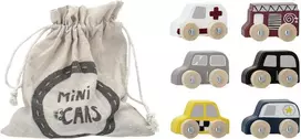 „Bloomingville MINI“ – žaislinis automobilis „Avin“, pilkas, FSC®100%, MDF – (82045931)