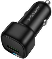 Borofone automobilinis įkroviklis BZ34 Cloud - USB - QC 3.0 18W juodos spalvos