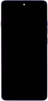 Motorola Edge 60 Pro LCD ekranas + lietimui jautrus skydelis + priekinis dangtelis, akinančiai mėlynas (pakeitimo paketas)