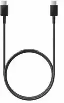Samsung EP-DA705BBE data transfer and charging cable | USB-C to USB-C | 1m | juodas