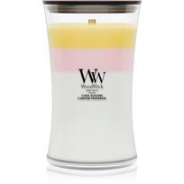 Woodwick Trilogy Floral Blossoms kvapioji žvakė medinė dagtis 610 g