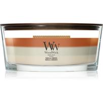 Woodwick Trilogy Vanilla Embers kvapioji žvakė medinė dagtis 453.6 g
