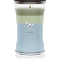 Woodwick Trilogy Verdant Woods kvapioji žvakė medinė dagtis 610 g