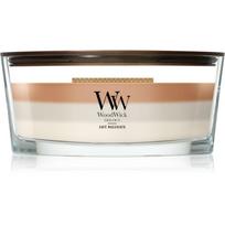 Woodwick Trilogy Café Macchiato kvapioji žvakė medinė dagtis 453.6 g