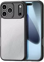 Dux Ducis Aimo dėklas skirtas Apple iPhone 17 Pro Max – juodos spalvos