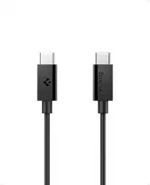 Spigen EB6020CC 60W Cable + USB-C / USB-C Cable 200 cm - Juodas