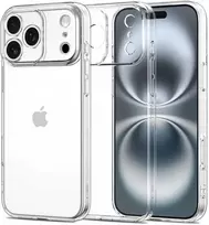 „Tech-Protect FlexAir“ dėklas, skirtas „iPhone 17 Pro Max“ – skaidrus