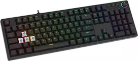 Savio STYX Outemu Mėlyna, Hot Swap, RGB klaviatūra Gaming