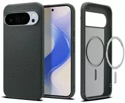 Dėklas Spigen Liquid Air Mag MagSafe Case for Google Pixel 10 Pro XL - Žalias