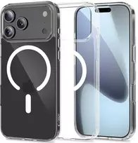 Tech-Protect FlexAir Hybrid MagSafe dėklas skirtas Apple iPhone 17 Pro – skaidrus