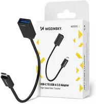 Wozinsky WOTGY1S USB-C 3.0 (male) – USB-A 3.0 (female) OTG Adapteris – juodos spalvos
