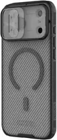 Nillkin CamShield PRO Magnetic Hard dėklas skirtas Apple iPhone 17 Pro Max skaidrus juodos spalvos