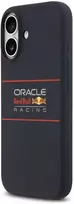 Dėklas Red Bull Raudona Bull Raudona Bull Silicone Horizontal Logo MagSafe for Apple iPhone 17 mėlynos spalvos
