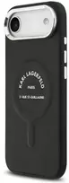 Karl Lagerfeld PU RSG Logo MagSafe dėklas skirtas Apple iPhone Air juodos spalvos