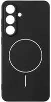 OBAL:ME MagNetix Matte TPU dėklas skirtas Samsung Galaxy S25 FE juodos spalvos