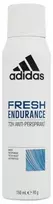„Adidas Fresh Endurance“ veganiškas, be alkoholio, švelnus odai, gaivus aromatas su medienos natomis, vyrams skirtas dezodorantas, 150 ml.