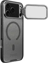 Nillkin CamShield Prop Magnetic dėklas skirtas Apple iPhone 17 Pro Max skaidrus juodos spalvos