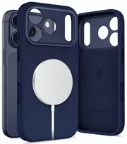 „Tech-Protect Uniq MagSafe“ „MagSafe“ dėklas, skirtas „iPhone 17 Pro Max“ – tamsiai mėlynas