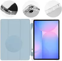 OBAL:ME MistyTab dėklas skirtas Samsung Galaxy Tab S10 Lite/S9/S9 FE/S10 FE Light Mėlyna