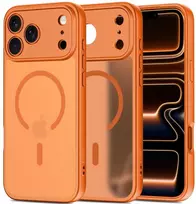 „Tech-Protect BasicMag MagSafe“ dėklas, skirtas „iPhone 17 Pro Max“ – oranžinis