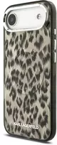 Karl Lagerfeld IML Leopard MagSafe dėklas skirtas Apple iPhone Air Brown