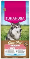 Šunų maistas - EUKANUBA Be grūdų senjorams dideliems šunims 12kg