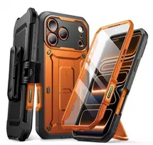 „Supcase Unicorn Beetle Pro“ dėklas, skirtas „iPhone 17 Pro Max“ – oranžinis