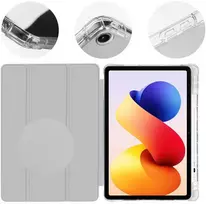 OBAL:ME MistyTab dėklas skirtas Xiaomi Redmi Pad 2 Pro pilkos spalvos