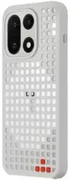 Dėklas OnePlus Magnetinis dangtelis su skylėmis, skirtas 15 5G, pilkas