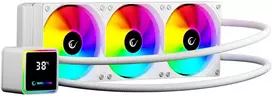 CPU AUŠINTUVAS RAMPAGE INFINITE V360 Baltas ARGB LGA1700/1851/AM5 360mm Liquid Cooler