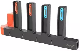 iPega SW2185 Charger Dock for JoyCon Controllers Nintendo Switch 2 Juodas (Damaged Package) (Pažeista pakuotė)