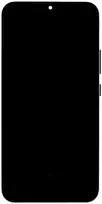 Dėklas For_Samsung „Samsung“ LCD ekranas + jutiklinis blokas + priekinis dangtelis, skirtas „Samsung A346B Galaxy A34 5G“ grafito spalvos