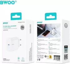 Įkroviklis Bwoo (CDA233) (1xUSB-C 20W) baltas