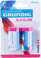 Baterijos Grundig Alkaline C, 2 vnt.