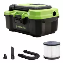 Sauso/šlapio valymo siurblys 24V G24WDV (tik įrankis), Greenworks