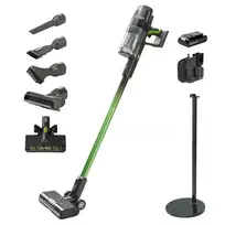 Dulkių siurblys-šluota deluxe green gd24svk4d (su 4Ah akumuliatoriumi ir superkroviklio stovu), Greenworks