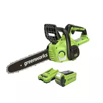 Grandininis pjūklas 40V g40cs30 Gen II (su 2Ah akumuliatoriumi ir krovikliu), Greenworks
