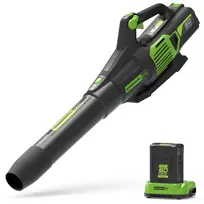 Pūstuvas 60V (su 4Ah akumuliatoriumi ir krovikliu) gd60abk4, Greenworks